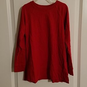 Girls long sleeve tunic style shirt